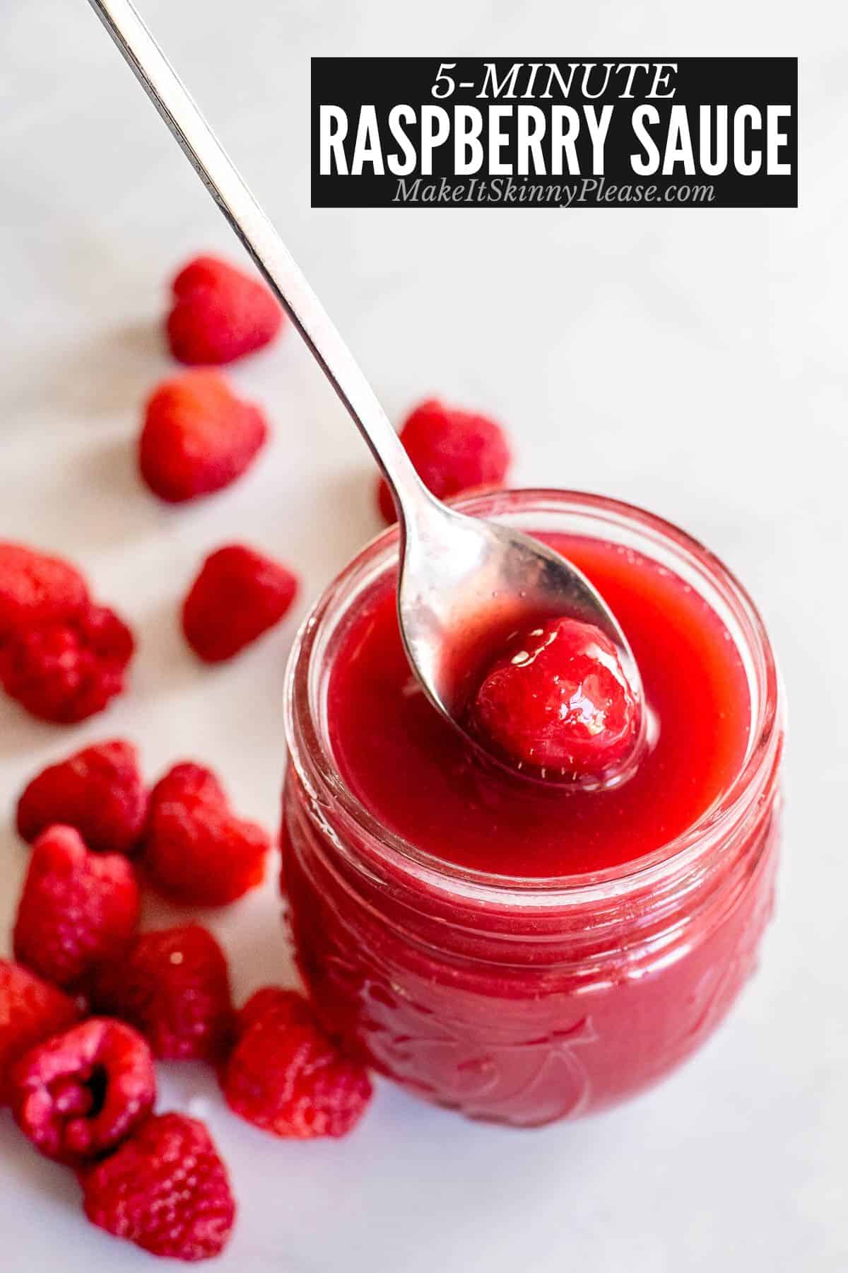 Whip Up Easy 5-Minute Raspberry Sauce: Perfect Dessert Topping
